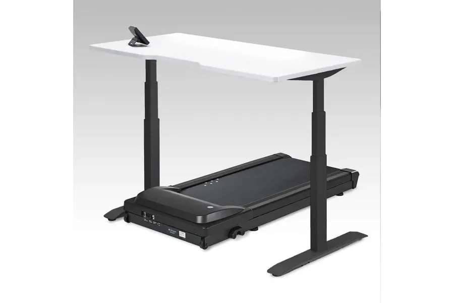 Power Up Your Day LifeSpan TR1000-Power Treadmill Desk Worth the Hype, Weight plate storage pegs
