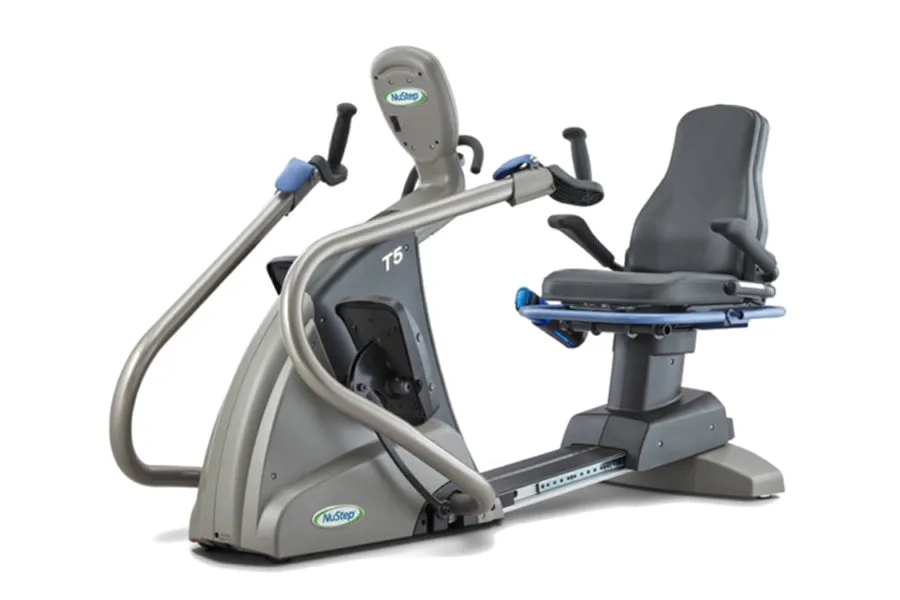 Power Up Your Day NuStep T5 Recumbent Elliptical Stepper Cross-Trainer Pick of the Season, Mini trampoline rebounder