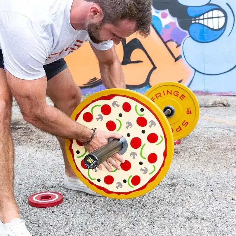 Pizza Bumper Plates (10lb Pair), Battle Ropes, BCAA powder