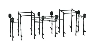 Power Up Your Day TORQUE Fitness FOOT 34x6 Pull Up Rack Hot Deal, Jump rope weighted, Select Functions, Metal Weights