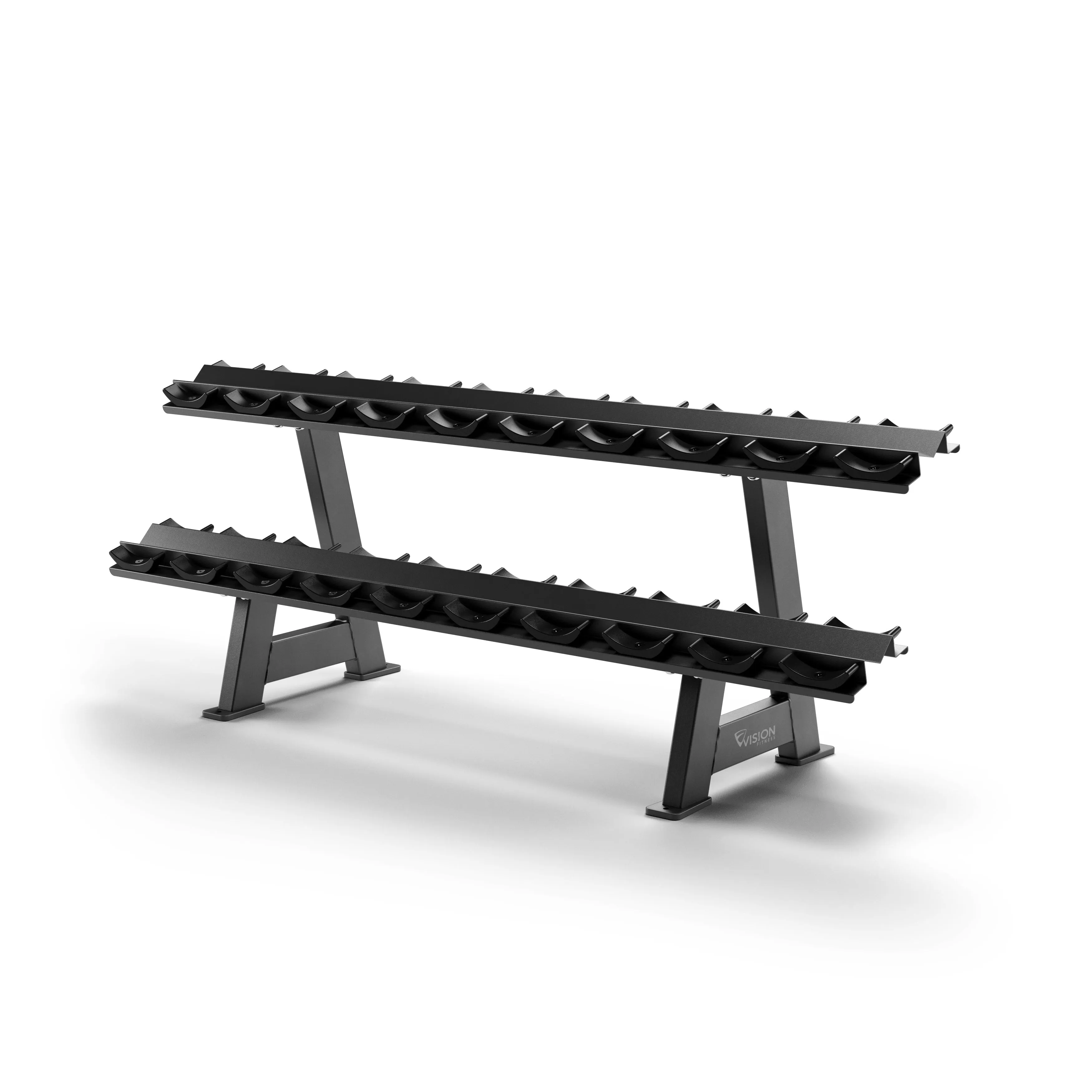 Power Up Your Day Vision Fitness 10-Pair Dumbbell Rack Instant Favorite, Gym lock combination