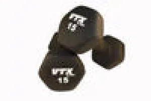 Power Up Your Day VTX Troy Neoprene Textured Hex Dumbbells Great Value, Exercise Bikes