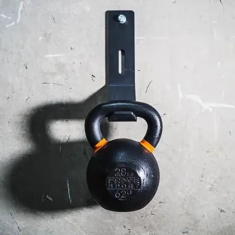Wall-Mounted Kettlebell Holder, Vibration plate machine, Aerobic Training,Yoga
