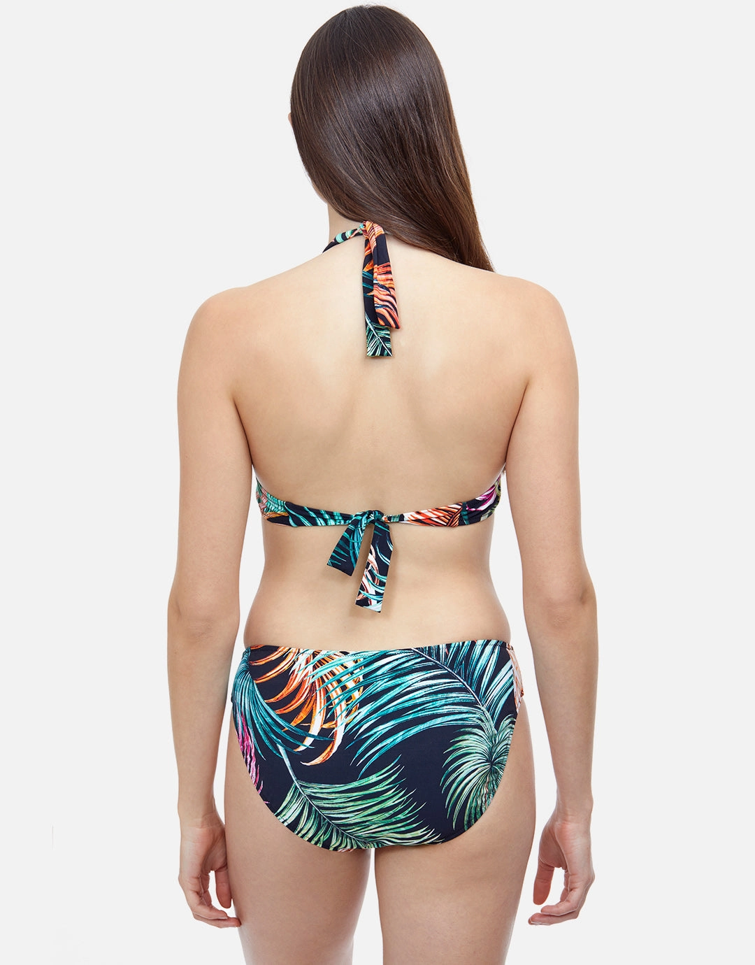 Profile Tropico Halter Bikini Top - Black