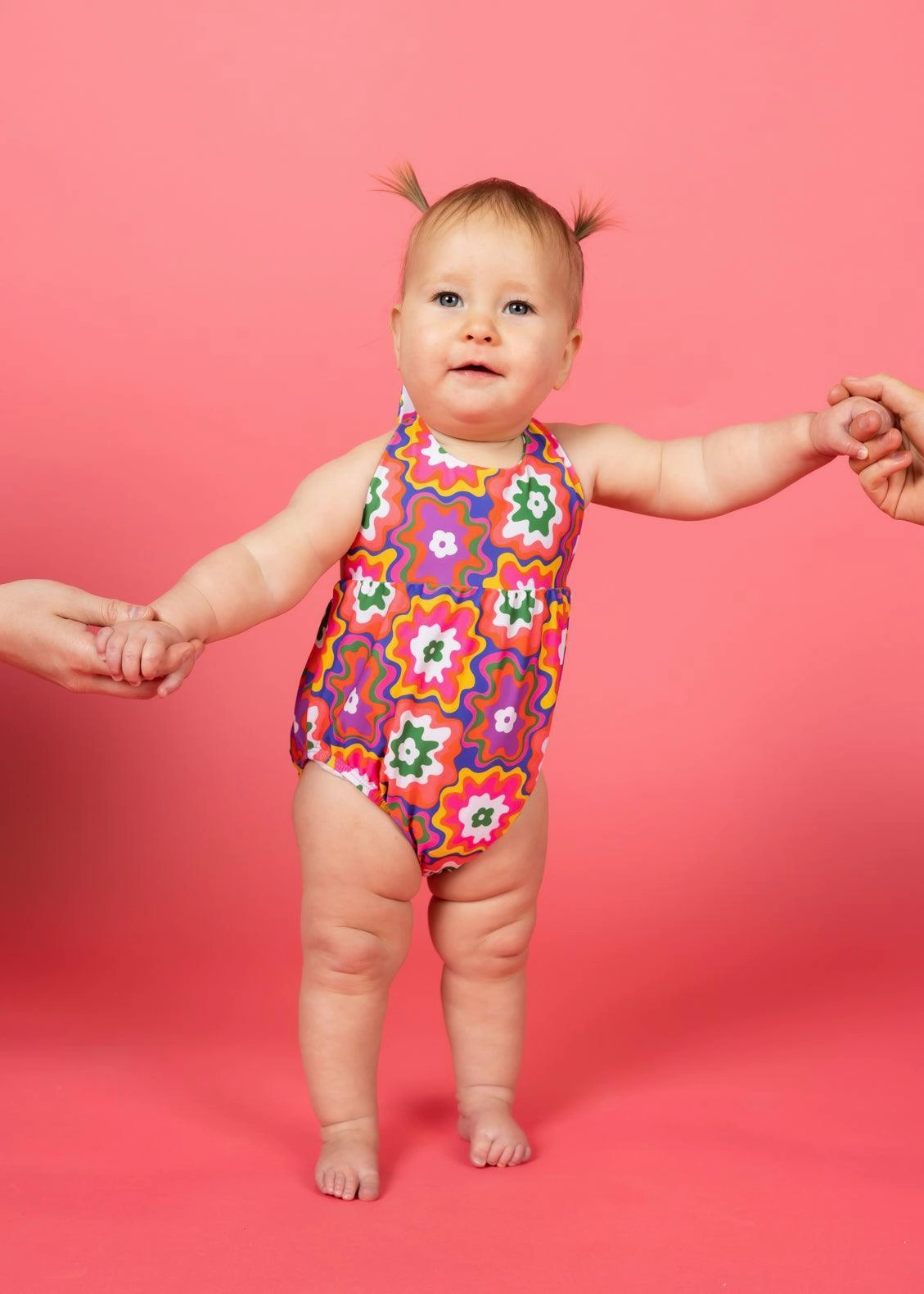Psychedelic Flower | Baby Romper One-Piece