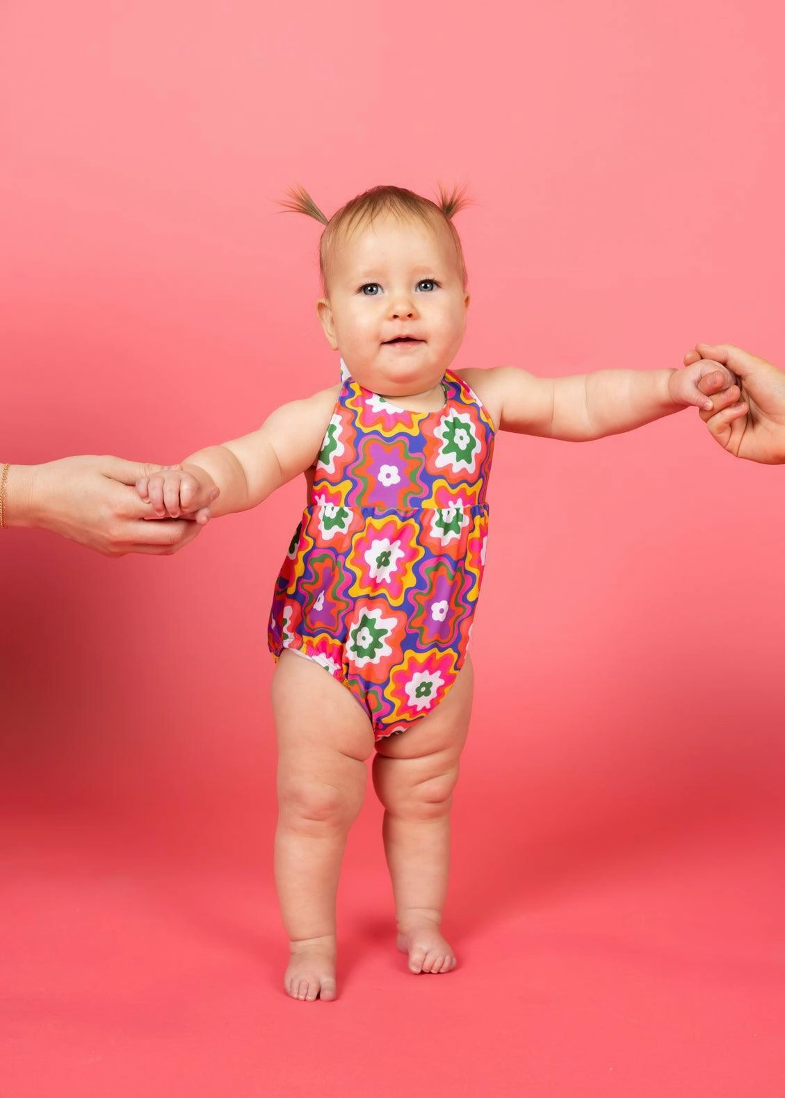 Psychedelic Flower | Baby Romper One-Piece