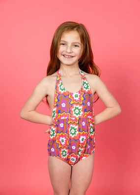 Psychedelic Flower | Mini Romper One-Piece