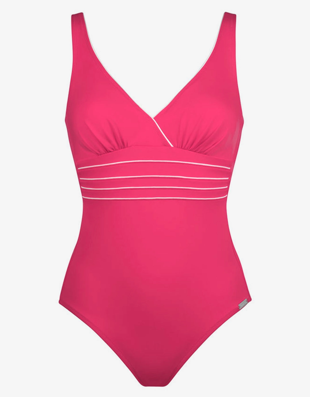 Pure Lines Swimsuit - Pink White