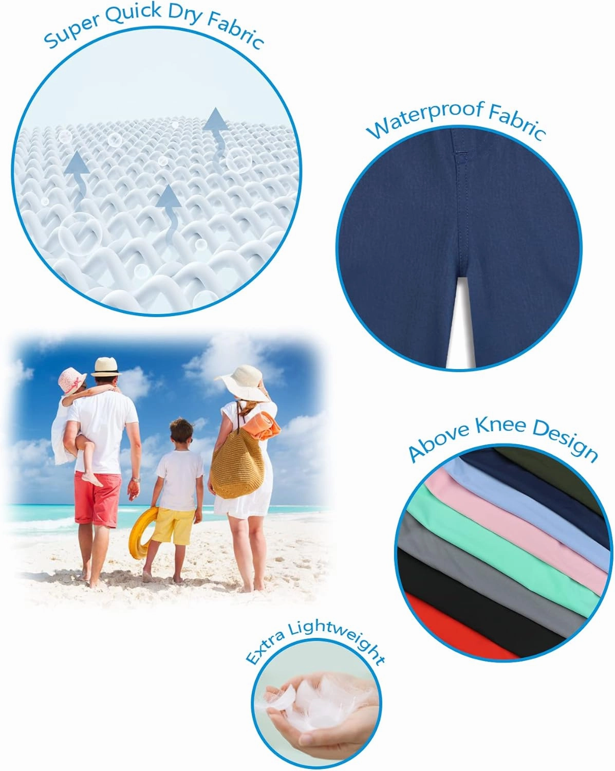 QRANSS Boys Swim Trunks with Compression Liner,No Mesh Anti-Chafing Comfy Swimming Trunks with Boxer Brief Liner,Size 6-20