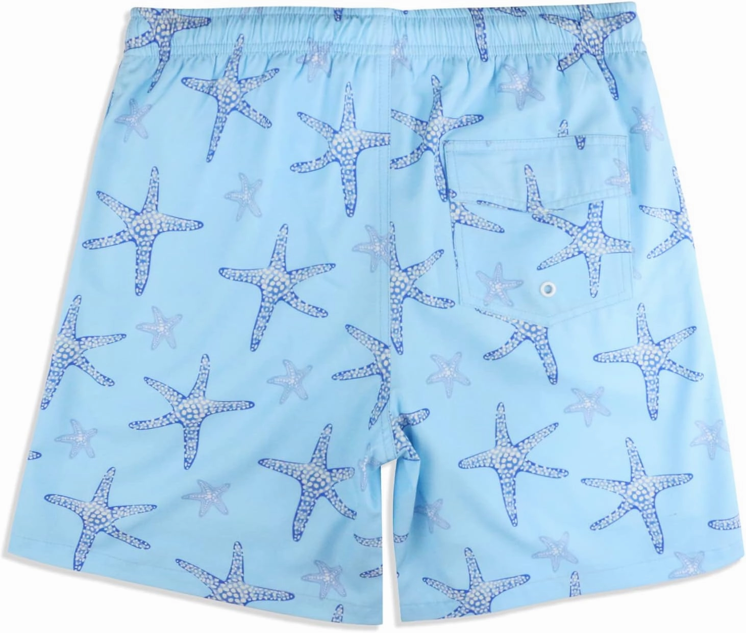 QRANSS Boys Swim Trunks with Compression Liner,No Mesh Anti-Chafing Comfy Swimming Trunks with Boxer Brief Liner,Size 6-20