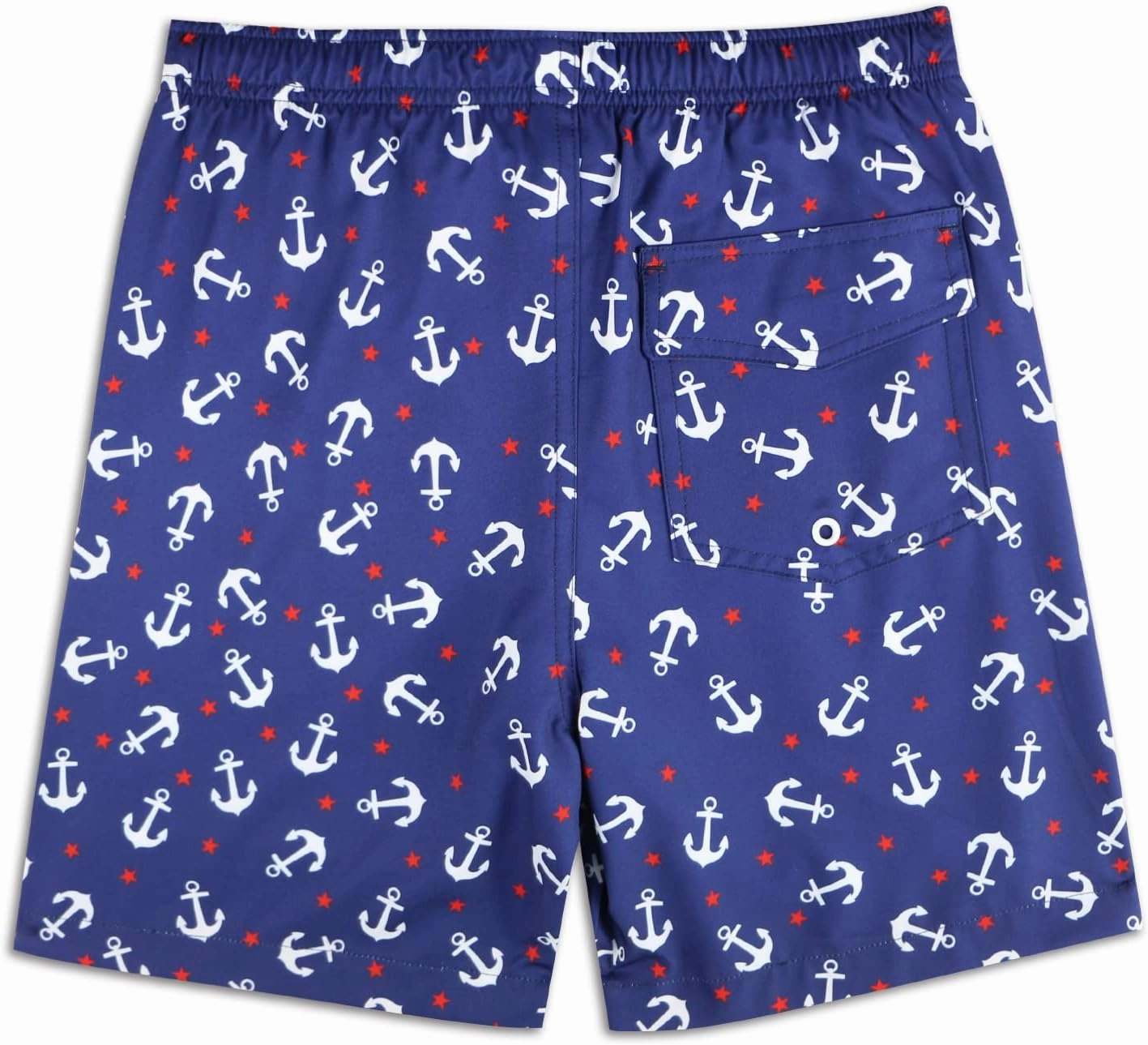 QRANSS Boys Swim Trunks with Compression Liner,No Mesh Anti-Chafing Comfy Swimming Trunks with Boxer Brief Liner,Size 6-20