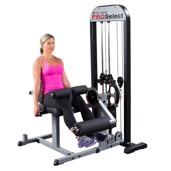 Bodysolid Pro Select Leg Extension and Leg Curl Machine, Sandbags,Battleropes
