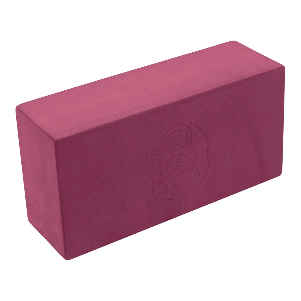 Quick Buy Fitness Mad Hi-Density Yoga Brick  | Burgundy Editors Choice, Commercial Rowers
