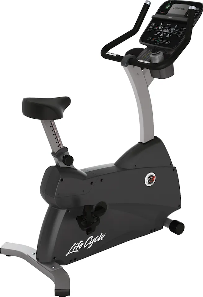Quick Buy Life Fitness C3 Lifecycle Exercise Bike with Track Connect 2.0 Console Everyday Essential, Recovery,Stretching, Knee brace for running