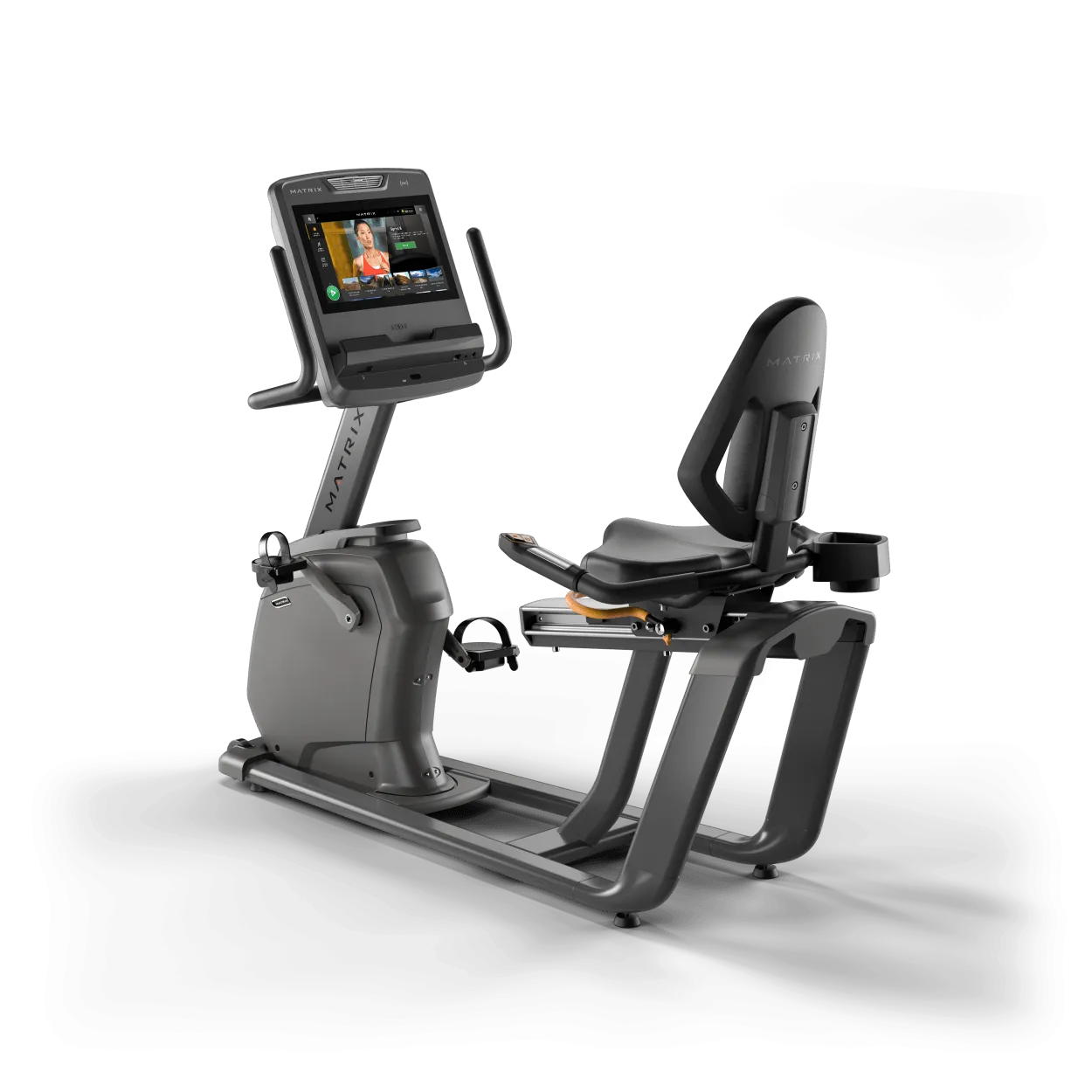 Lifestyle Recumbent with Touch Console, Collars, Medicine Ball,Weight Ball, Recumbent Bikes