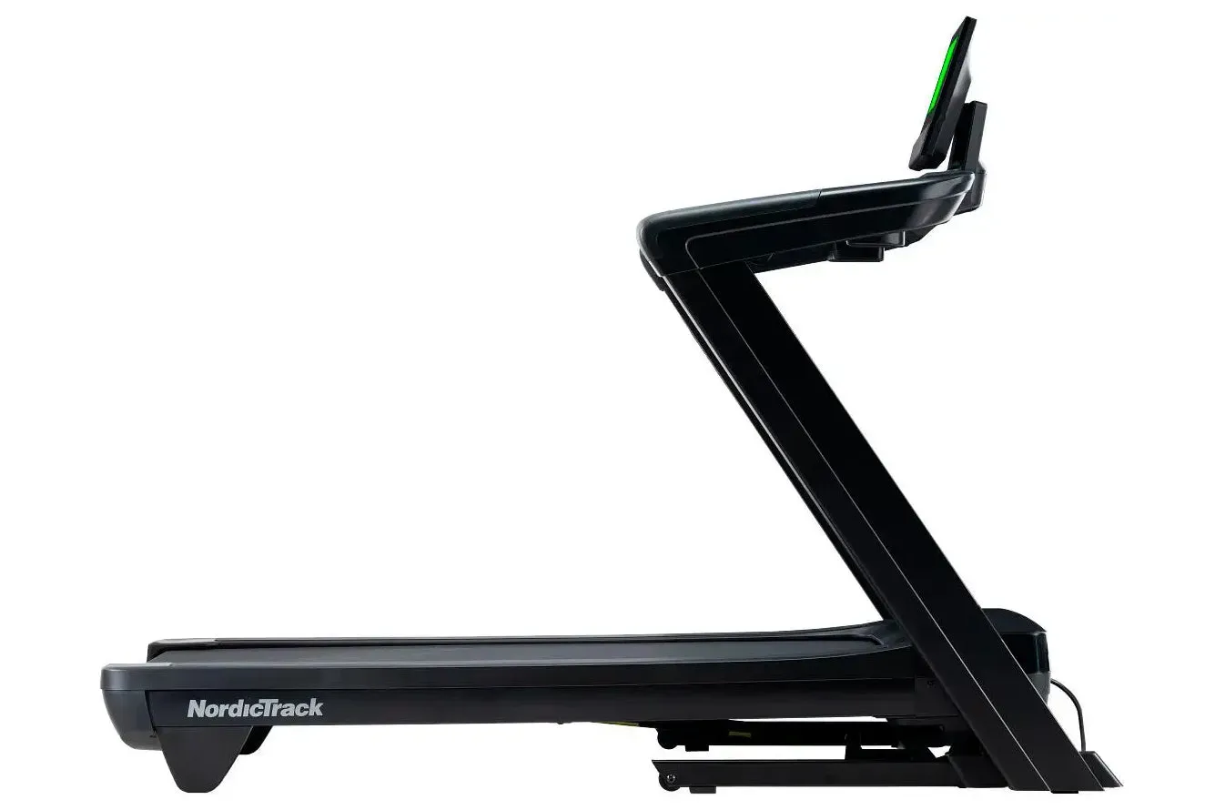 NordicTrack NEW Commercial 1250 Treadmill (SUMMER SALE), Select Functions, Folding treadmill, Fixed Barbell Set (With Stand)