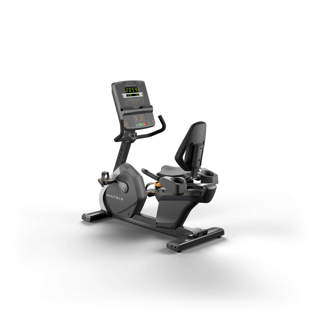 Performance Recumbent Cycle with LED Console, Manual treadmill