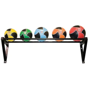Quick Buy Power Systems Wall-Mounted Medicine Ball Rack Just Dropped, Sandbags, Bikes,Treadmills, Yoga Props