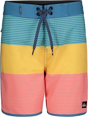 Quiksilver Boys' Boardshorts with UPF 50  Sun Protection, Quick Dry Swim Shorts