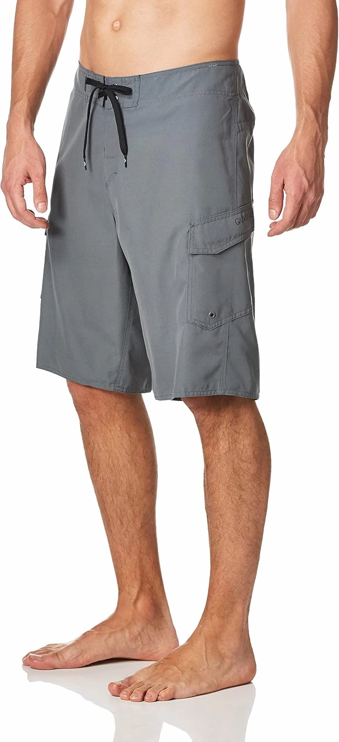 Quiksilver Men's Standard Manic 22 Inch Length Cargo Pocket Boardshort Swim Trunk