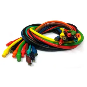 Ready to Ship Fitness Cable, 20lb (Purple) Better Than Ever, Resistance band repair clips