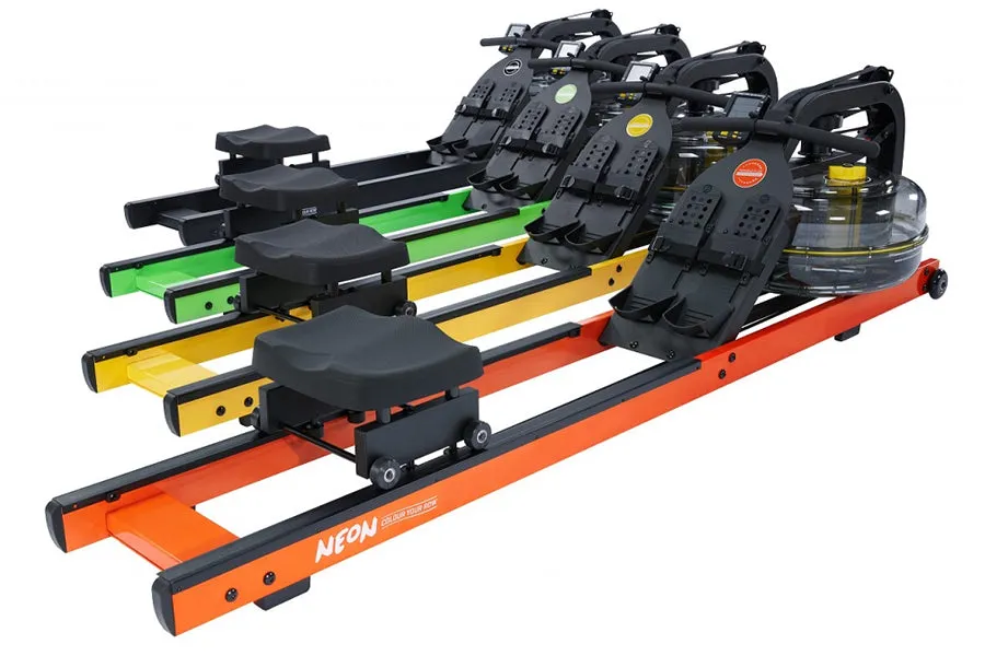 FluidRower NEON Pro V Reserve Fluid Rower (SUMMER SALE - Extra 10%), Gym equipment mat flooring, Yoga Sustainable Range, Strength Accessories