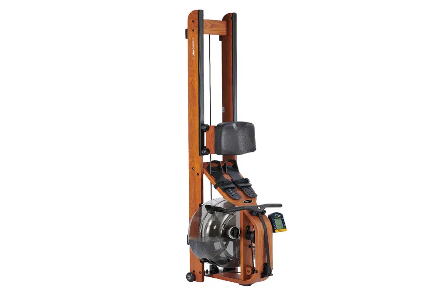 FluidRower Viking Pro XL Brown Fluid Rower (SUMMER SALE - Extra 10%), Olympic Frisbee Rack, Wheelchair accessible gym gear