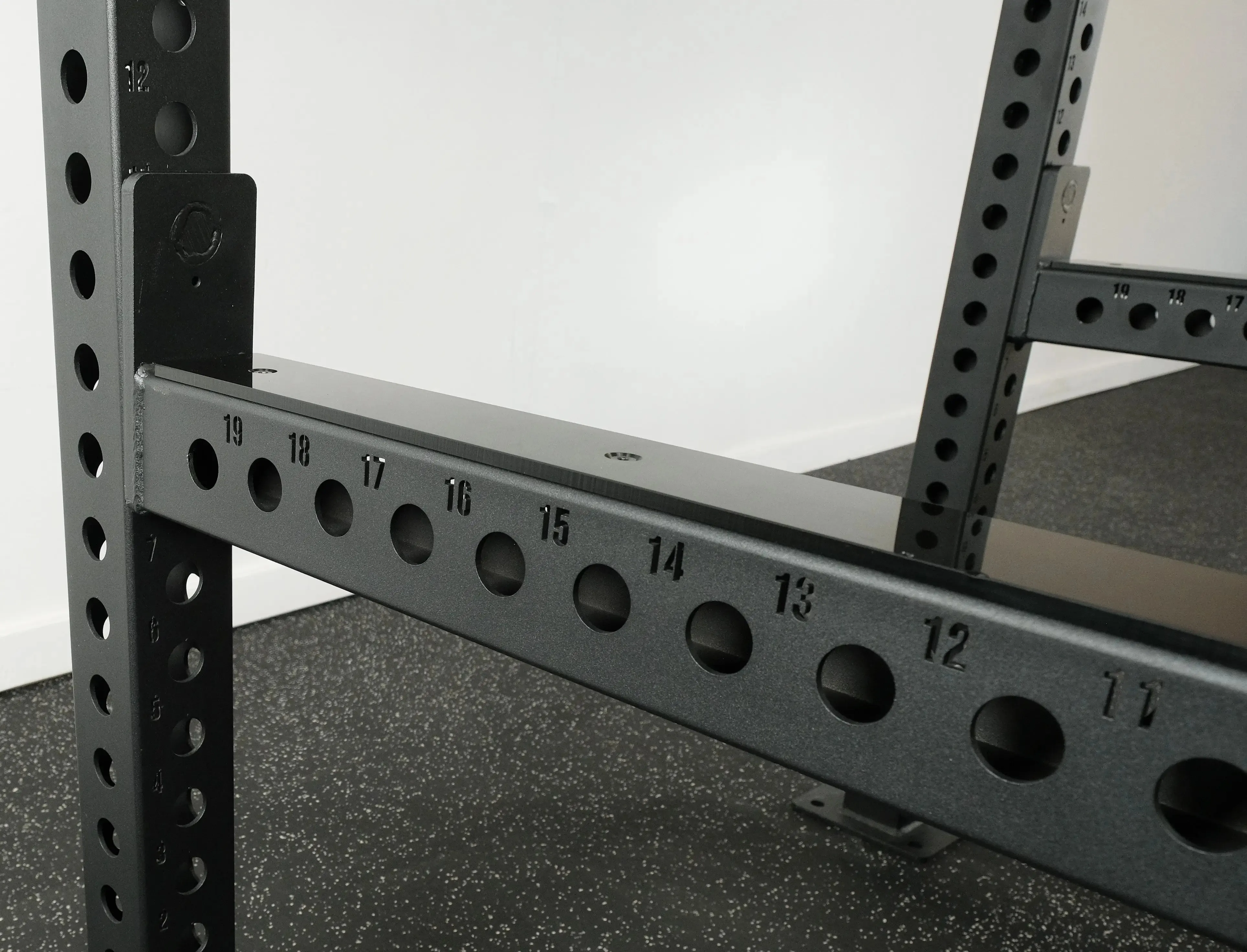 Fringe Sport 3x3 Spotter Arms, Fixed Barbell Set