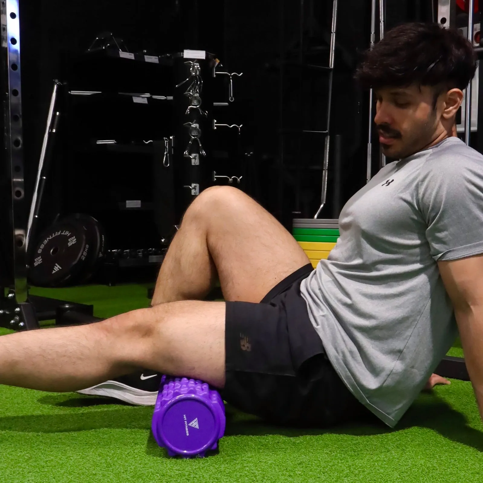 Hit Fitness Foam Roller | Purple, Yoga Props, Energy Bags And Sandbags, Benches