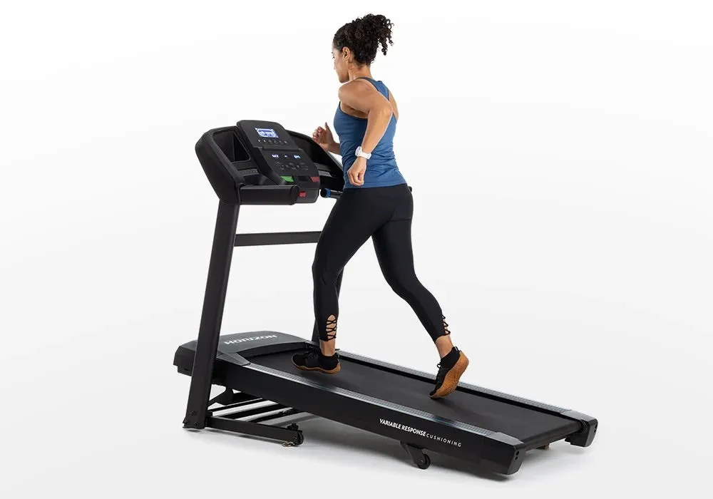 Horizon T202 Folding Treadmill, Under desk treadmill, Mobility