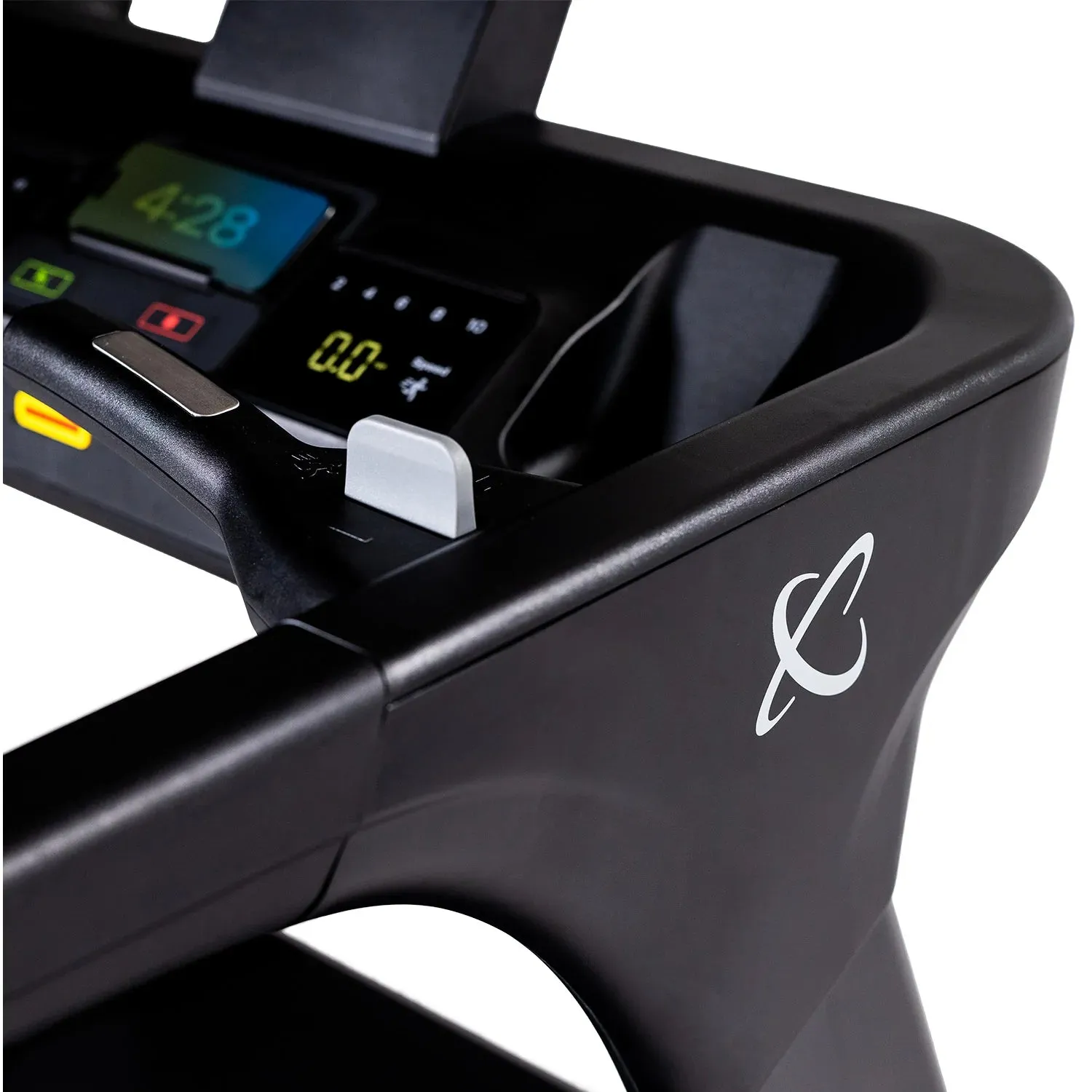 Inspire Series - T7S Treadmill with 15.6" Touchscreen, Portable pull up station, Yoga Bolster
