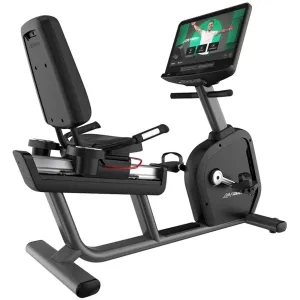 Ready to Ship Life Fitness Club Series   Recumbent Lifecycle Bike With SE4 Console Just Unboxed, Dumbbell rack, Single Stations, Energy gels for running