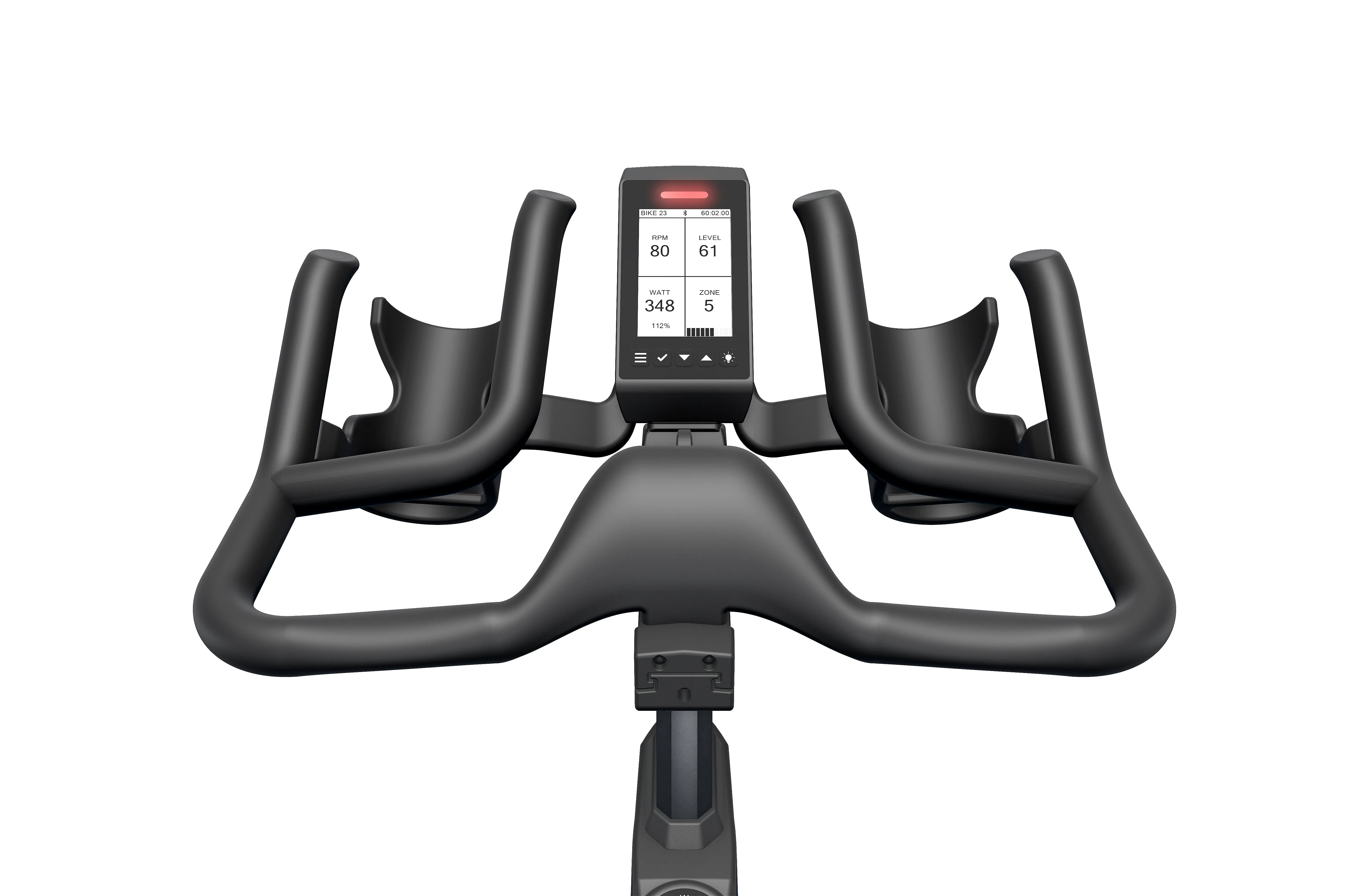Life Fitness IC5 Group Exercise Bike, Exercise Balls, Plate Loaded Equipment