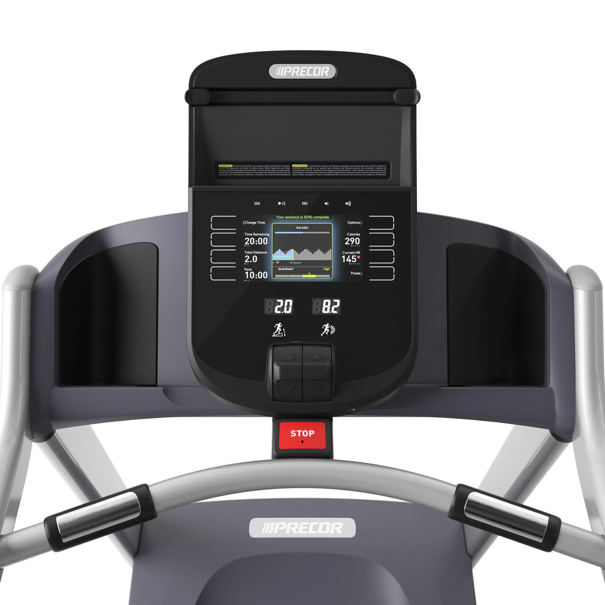 Precor TRM 243 Treadmill, Balance Boards,Disks