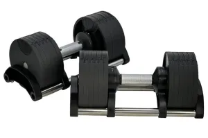 Ready to Ship Warrior Newbell 50lb Adjustable Dumbbells (SUMMER SALE) Everyday Low Price, Weight Plate,Bars,Collars, Running socks padded