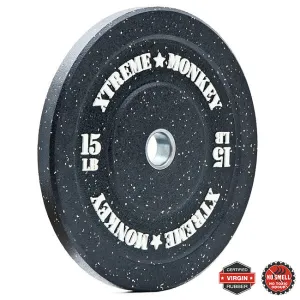 Ready to Ship XM FITNESS 15lbs Crumb Rubber Bumper Plate Meet Your Match, Slant board for calves, Cross training shoes, Parallettes for calisthenics