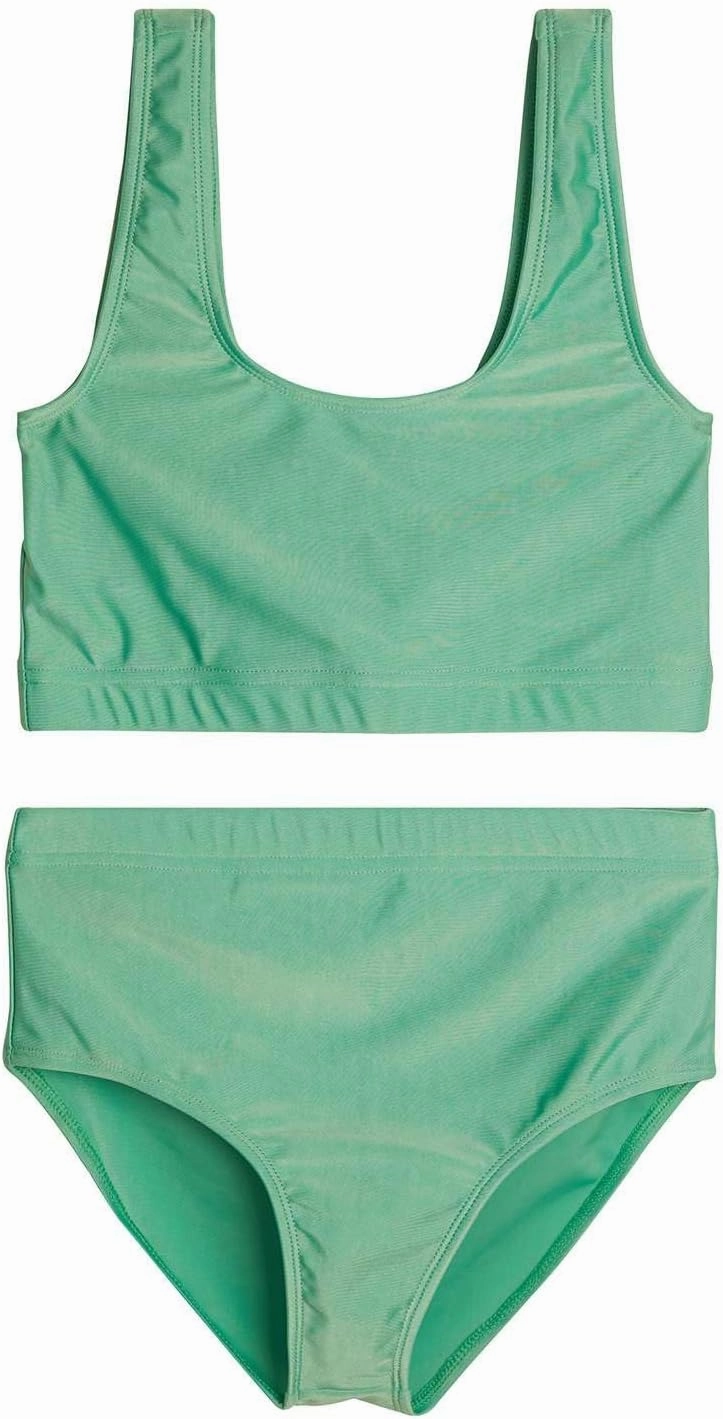 Real Essentials 3 Pack: Girl's 2-Piece Beach Sport Bikini Swimsuit - Swimwear for Girls UPF 50 