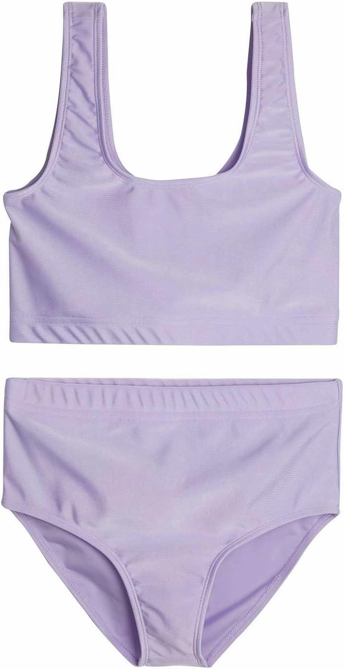 Real Essentials 3 Pack: Girl's 2-Piece Beach Sport Bikini Swimsuit - Swimwear for Girls UPF 50 
