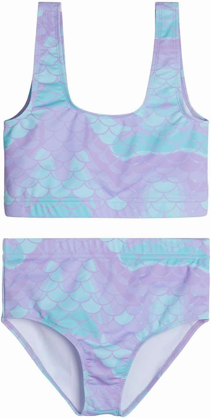 Real Essentials 3 Pack: Girl's 2-Piece Beach Sport Bikini Swimsuit - Swimwear for Girls UPF 50 