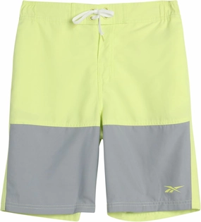 Reebok Boys' Board Shorts - UPF 50  Swim Trunks - Quick Dry Bathing Suit for Boys (8-20)