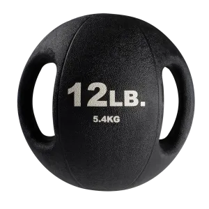 Refined for You Bodysolid Dual Grip Medicine Ball - 12lb Better Than Ever, Push Up Racks