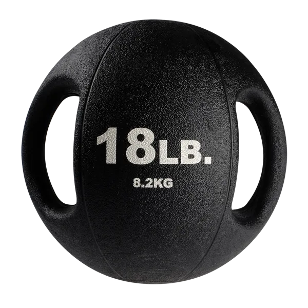 Refined for You Bodysolid Dual Grip Medicine Ball- 18lb Back in Stock, Rowing Machines, Family yoga mat set, Weighted Vests