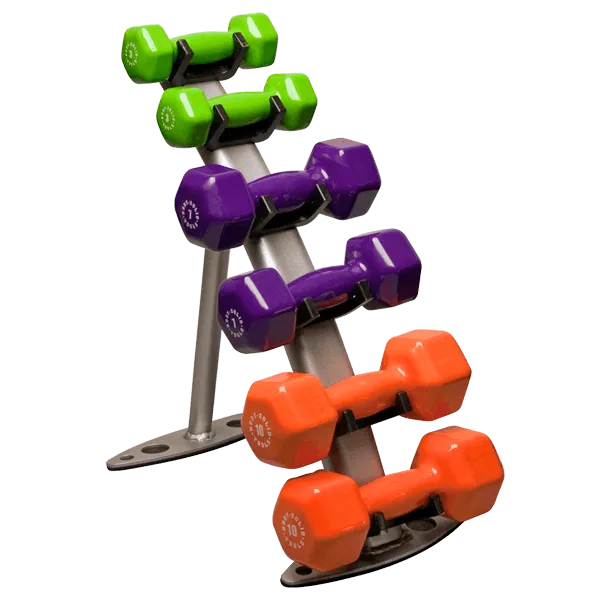 Refined for You GDR10 3 Pair Dumbbell Rack Made for You, Wearable Weight