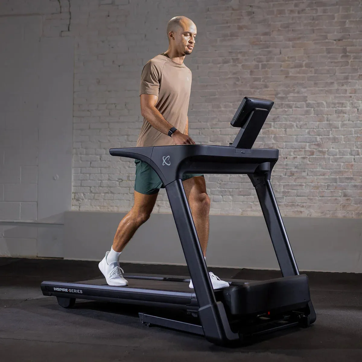Inspire Series - T4S Treadmill with 10" Console, Plate Loaded Equipment, Steppers