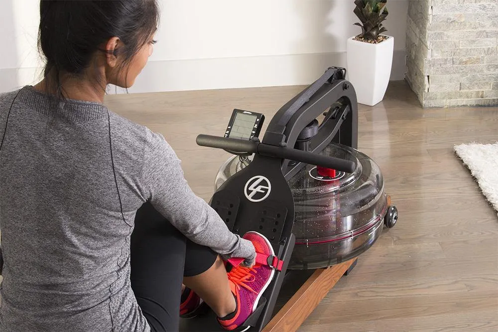 Life Fitness Row HX Rowing Machine, Plyo Boxes, Breathable workout tops, Dumbbell Storage