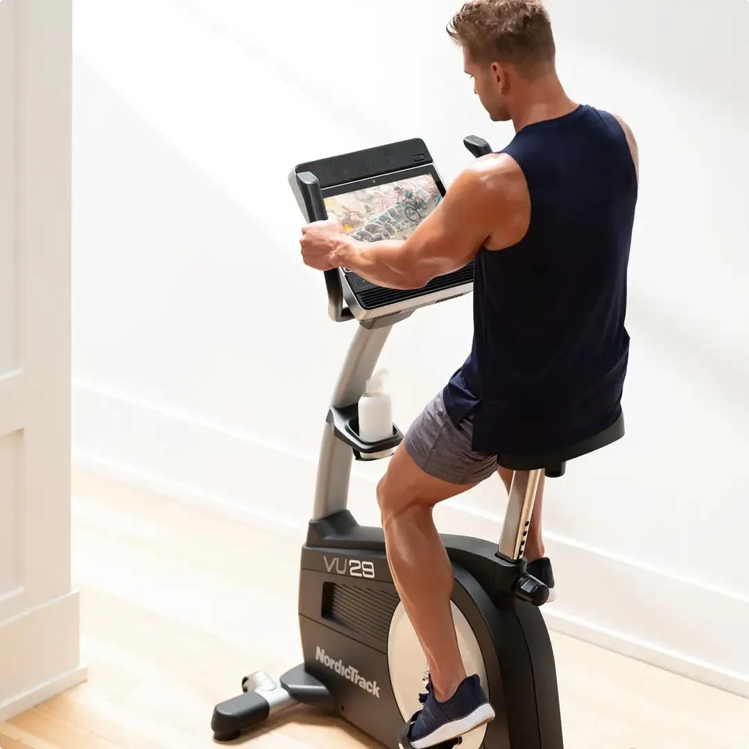 NordicTrack - VU 29 Upright Bike (NTEX12921), Creatine monohydrate, Fixed Barbell Set
