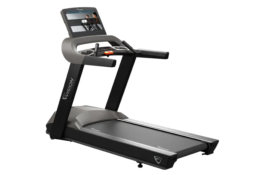 Refined for You Vision T600E Light Commercial Treadmill Find Your Perfect Fit, Vertical climber machine, Rowing machine for small spaces, Slant board for calves
