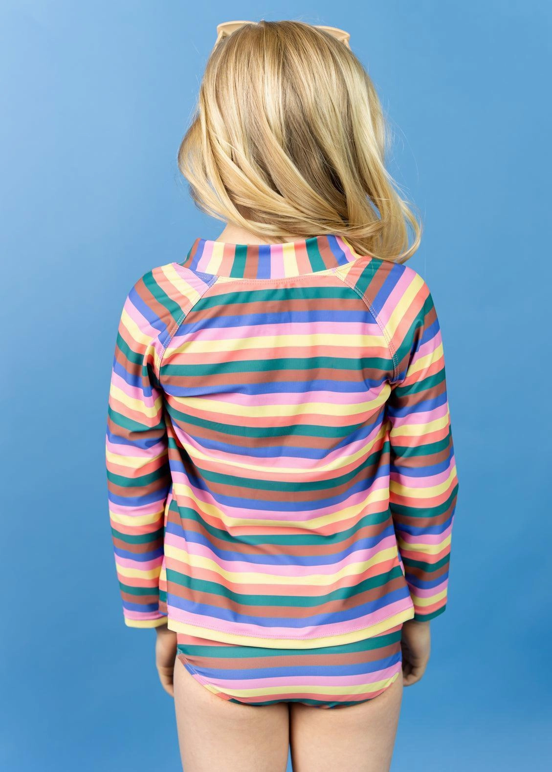 Retro Stripe | Mini High-Waisted Bottoms