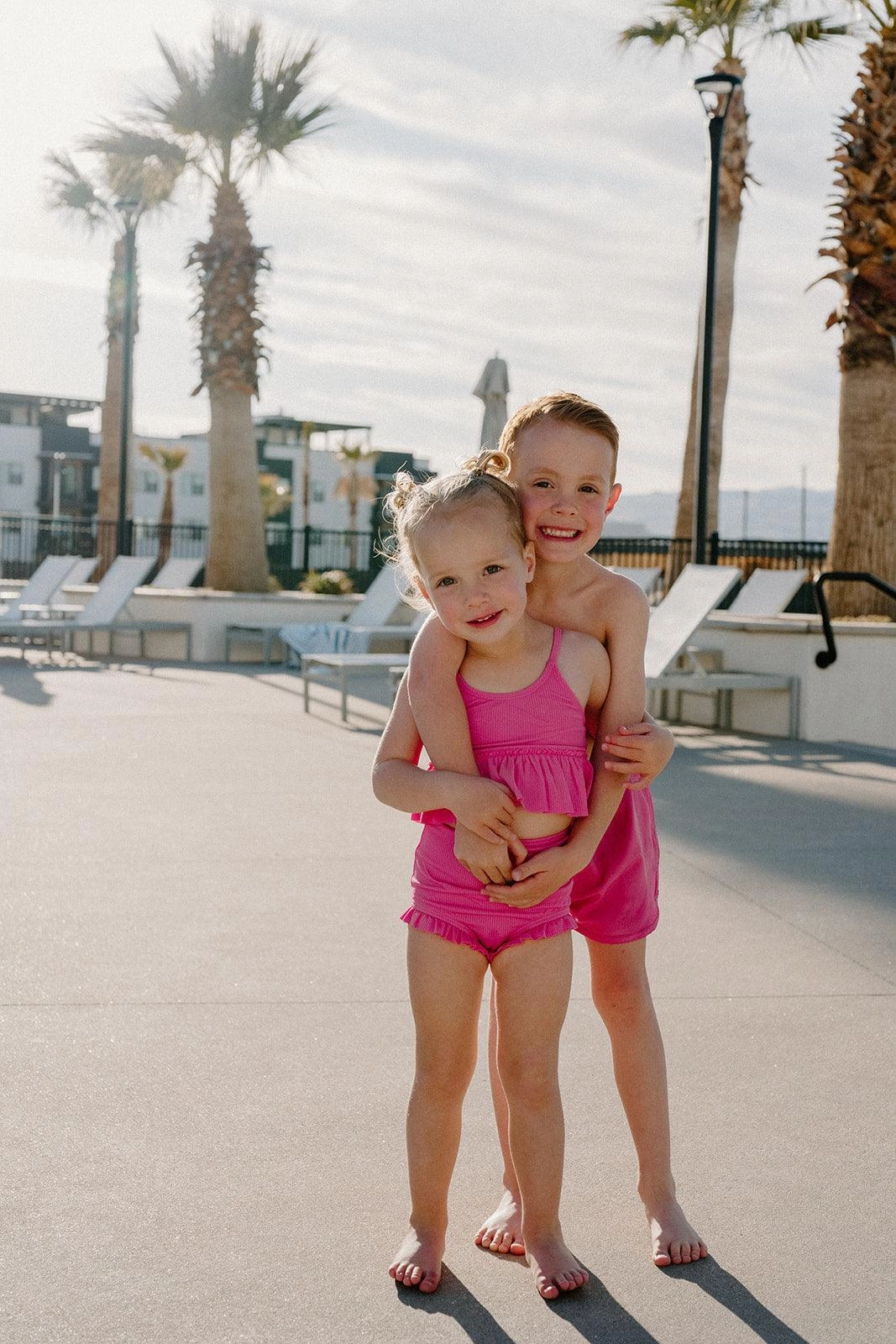 Ribbed Azalea Pink | Mini All Ruffled Up Bottoms