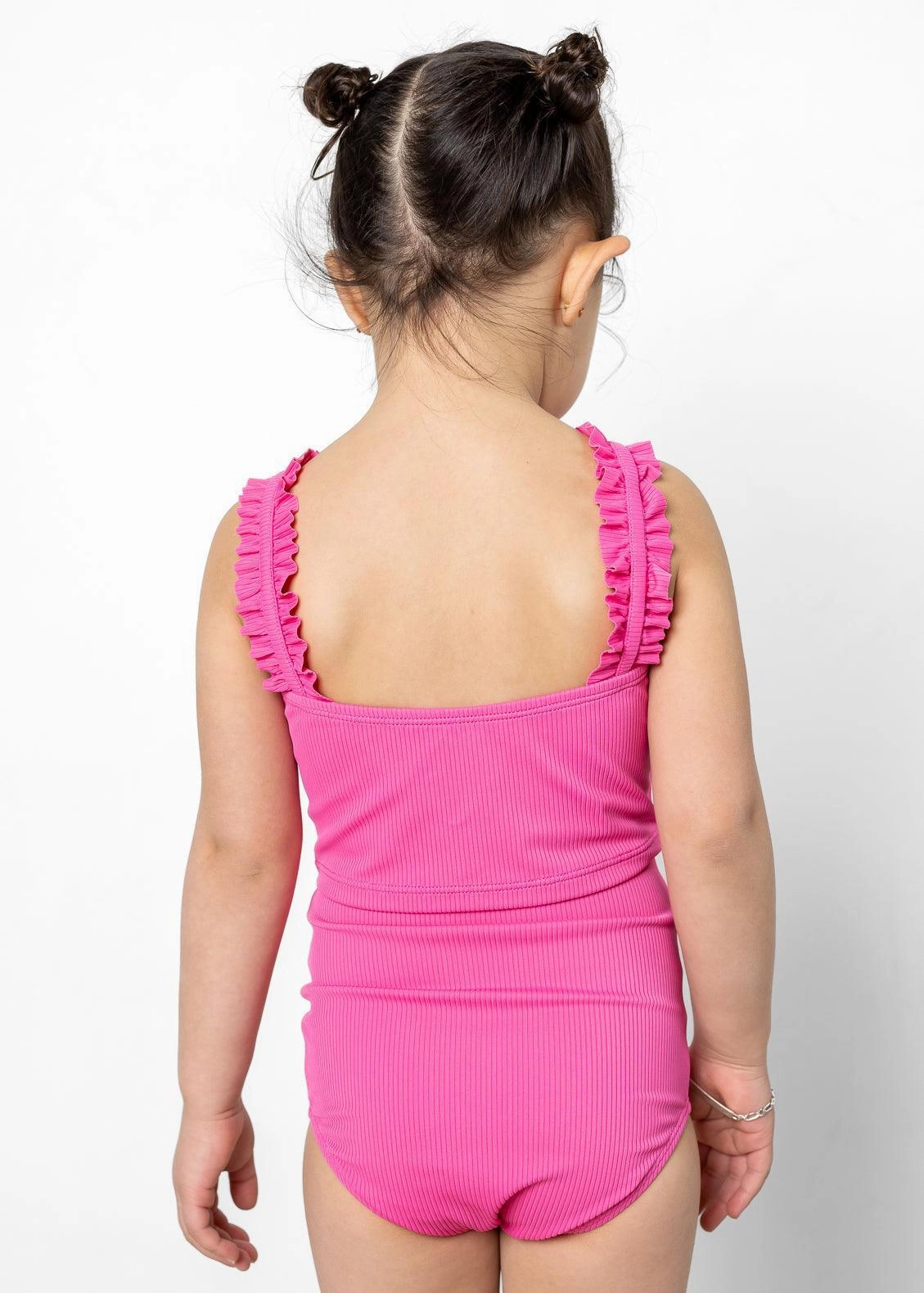 Ribbed Azalea Pink | Mini Ripple Top